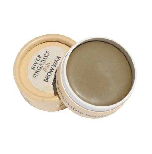 River Organics Tinted Vegan Eyebrow Wax Ash