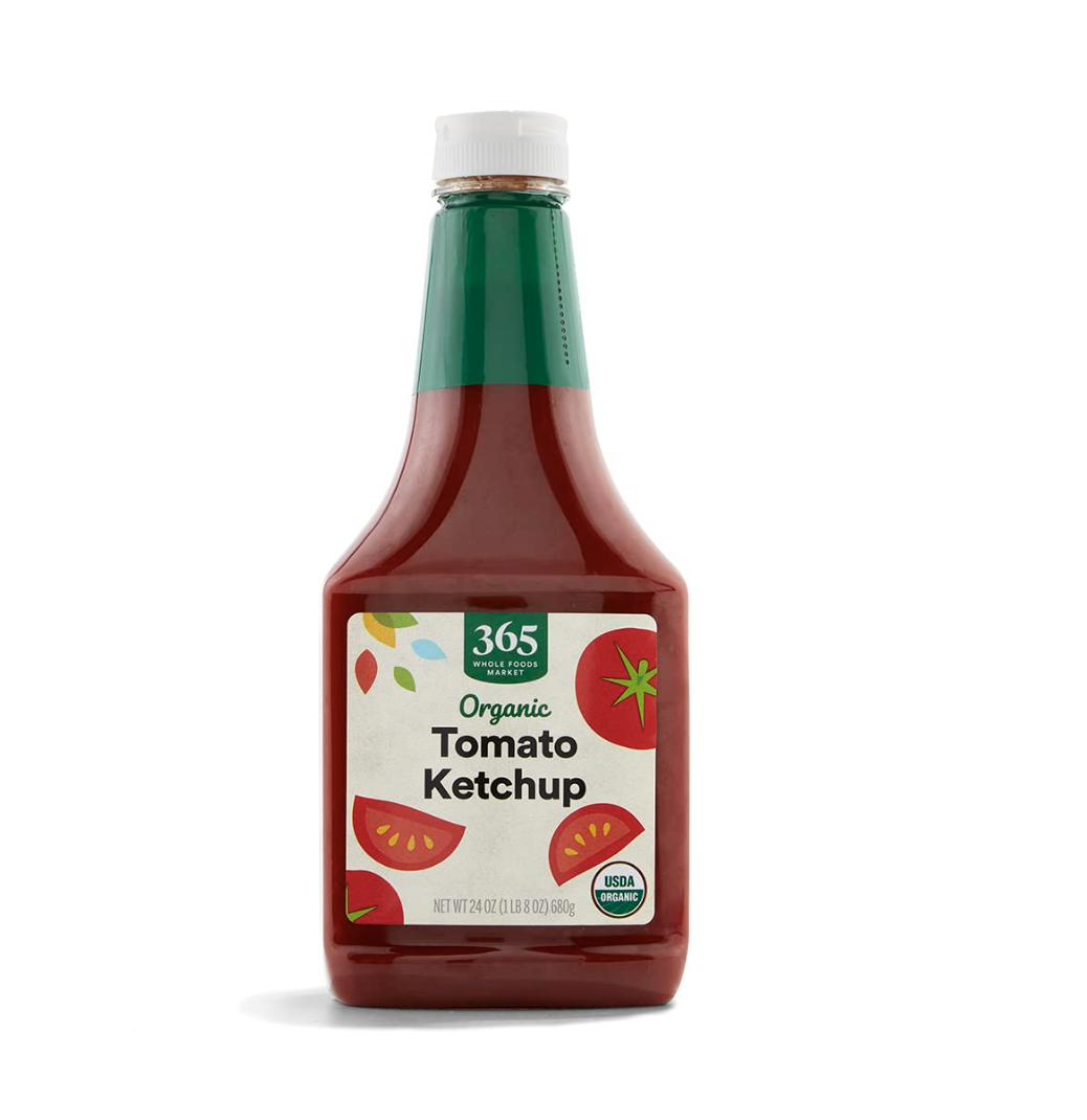 USDA Certified Organic Ketchup without heavy metals and PFAS-free