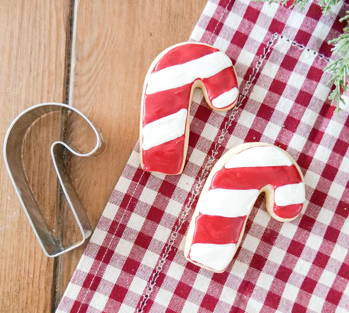 Candy Cane Cookie Cutters, made in the USA