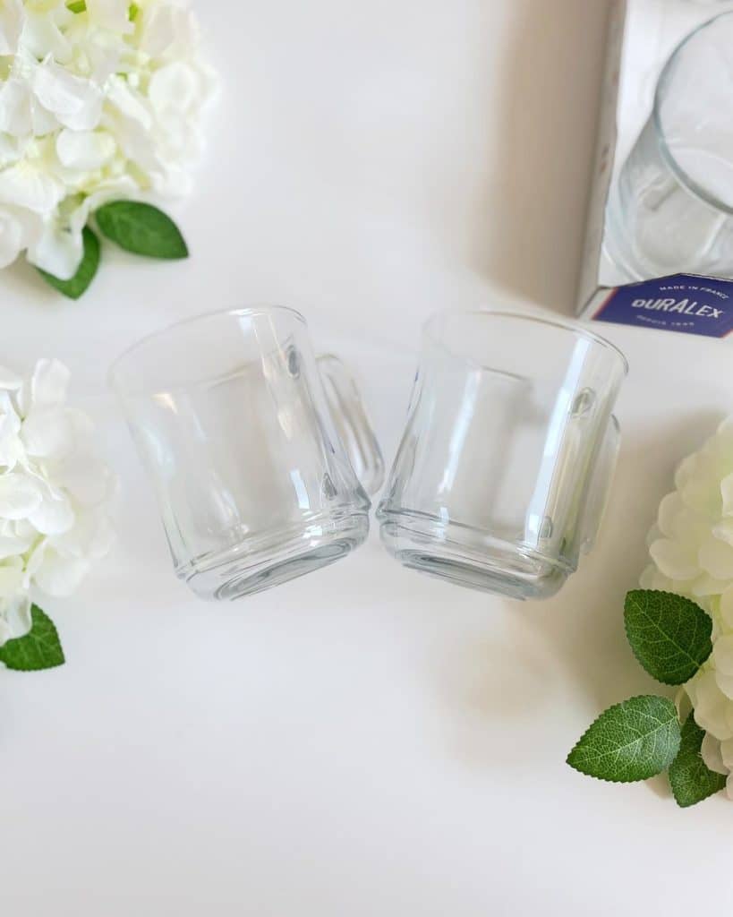Duralex organic tumblers, glass, lead-free, heavy metals-free, California prop 65 free