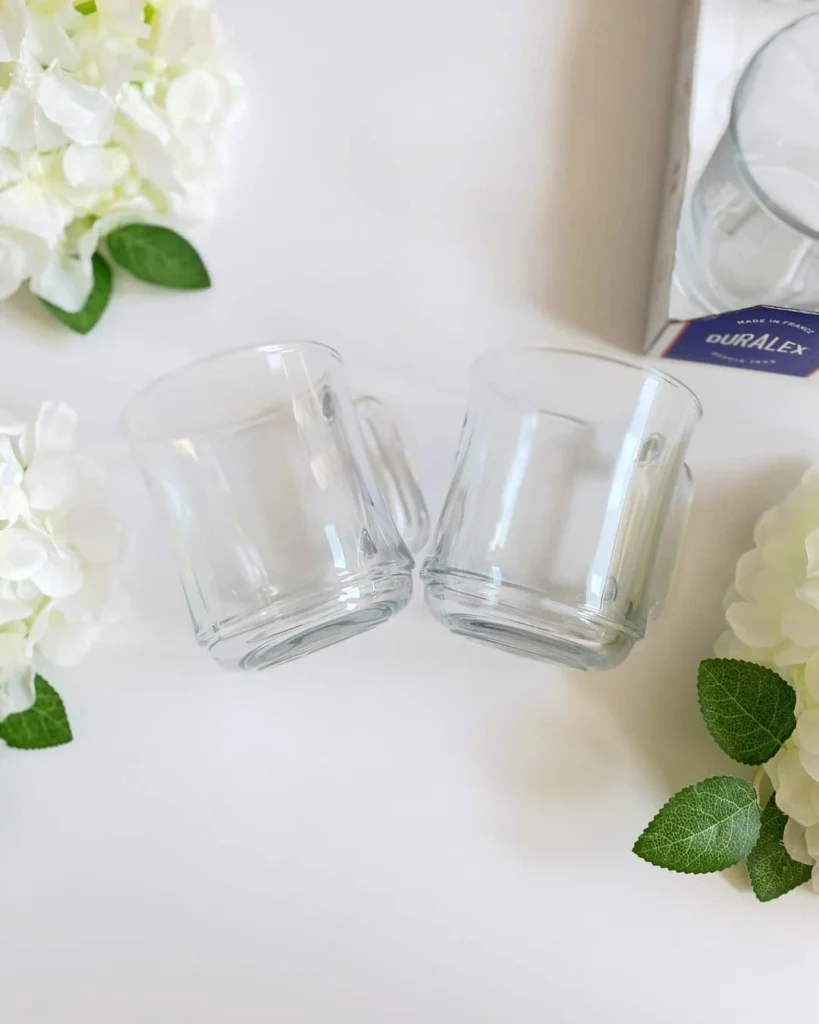 Duralex organic tumblers, glass, lead-free, heavy metals-free, California prop 65 free