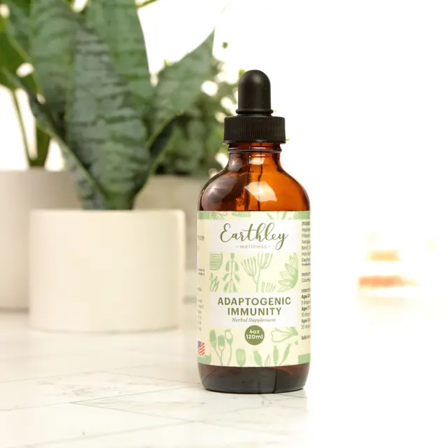 Earthley Adaptogenic Immunity, natural antibiotic, organic antibiotic