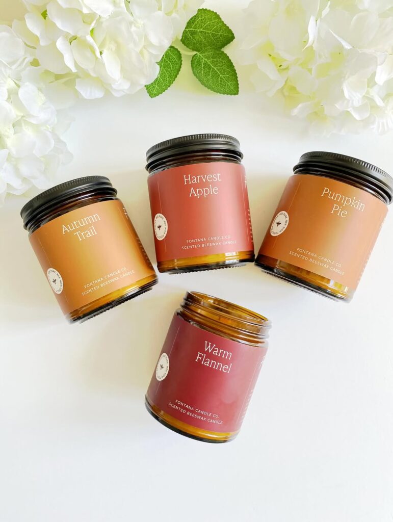 Fontana Organic Autumn Candles review and promo code