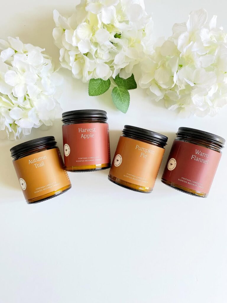 Fontana Organic Candles, for chemical sensitivity