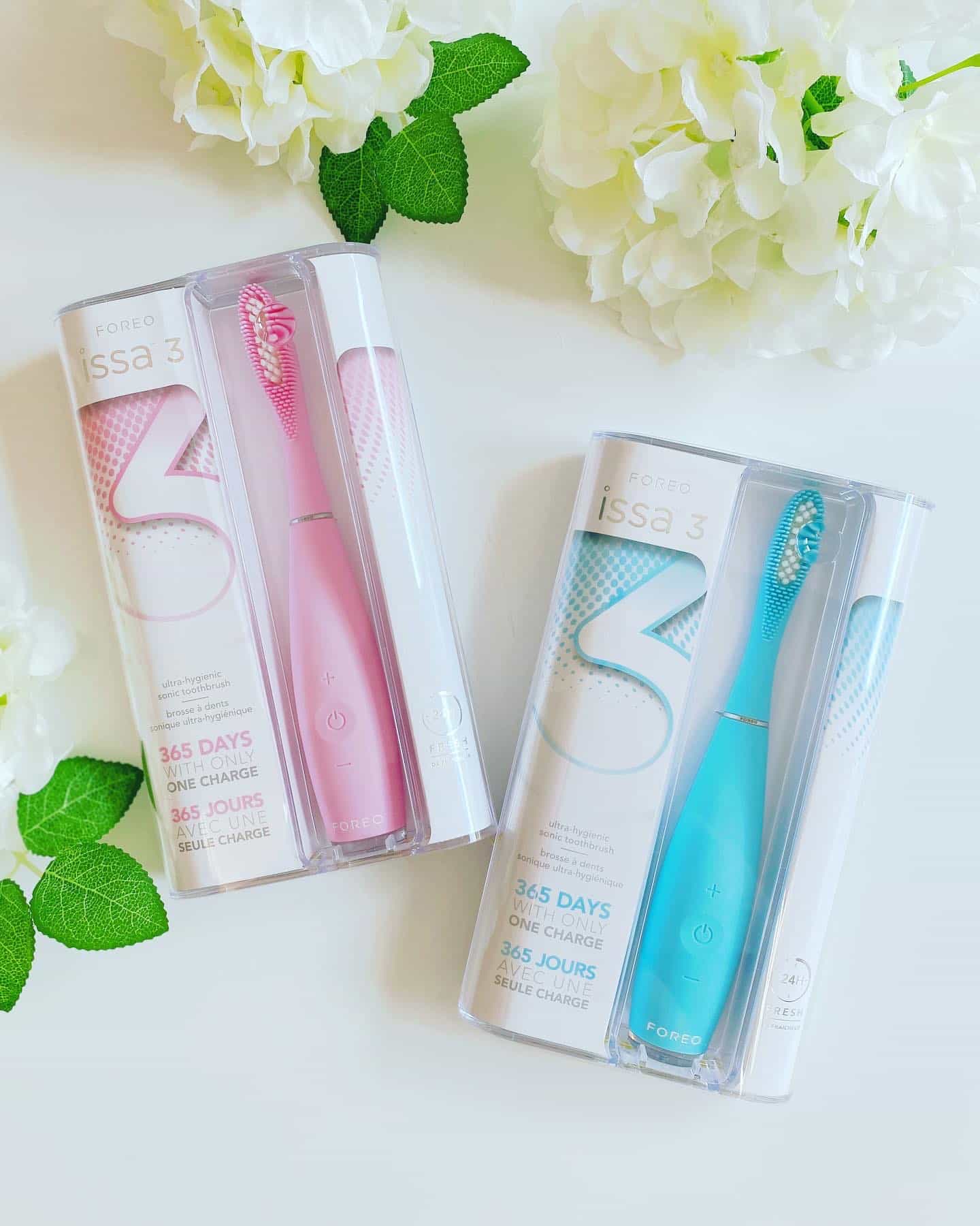 Foreo organic electric toothbrushes