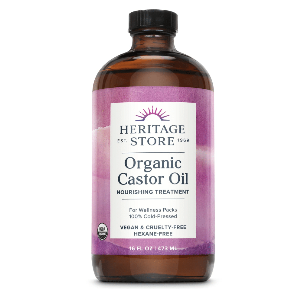 HERITAGE STORE Organic Castor Oil