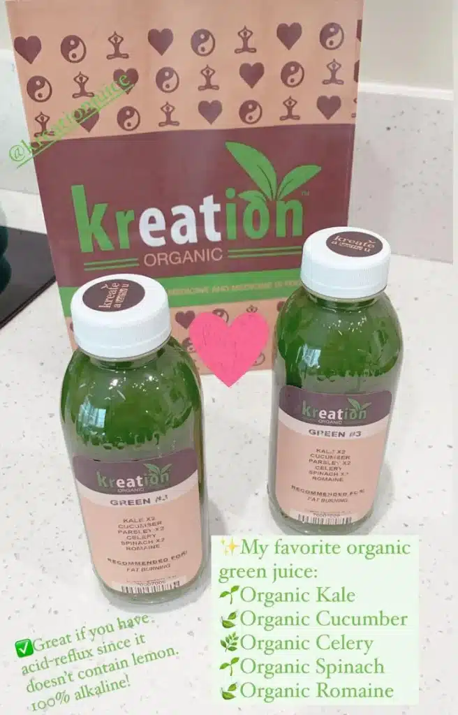 Kreation Organic Juice in LA