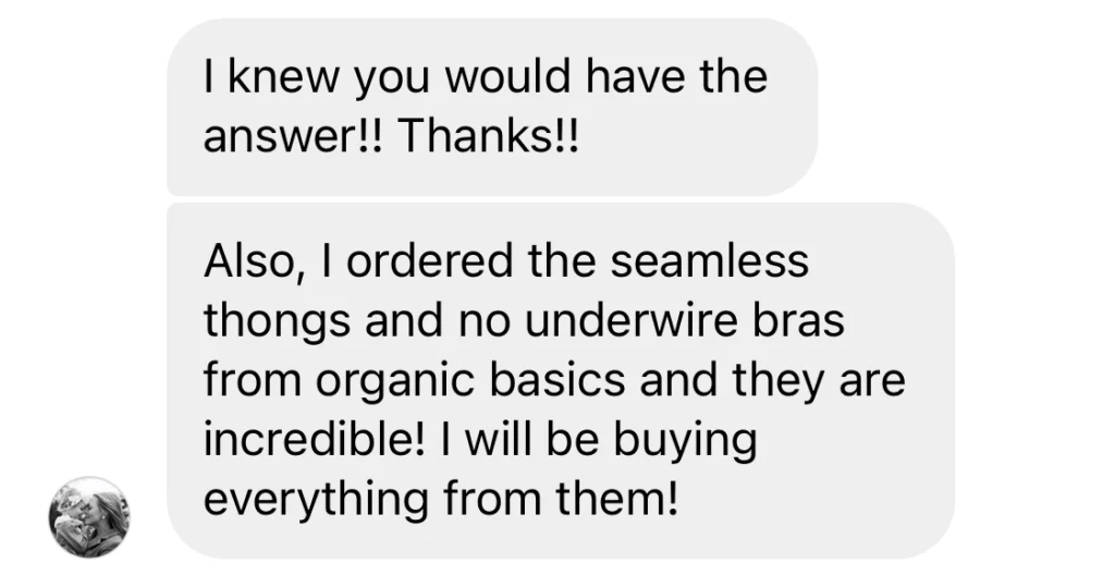 PrettyOrganicGirl review Organic Basics review July 1 2024