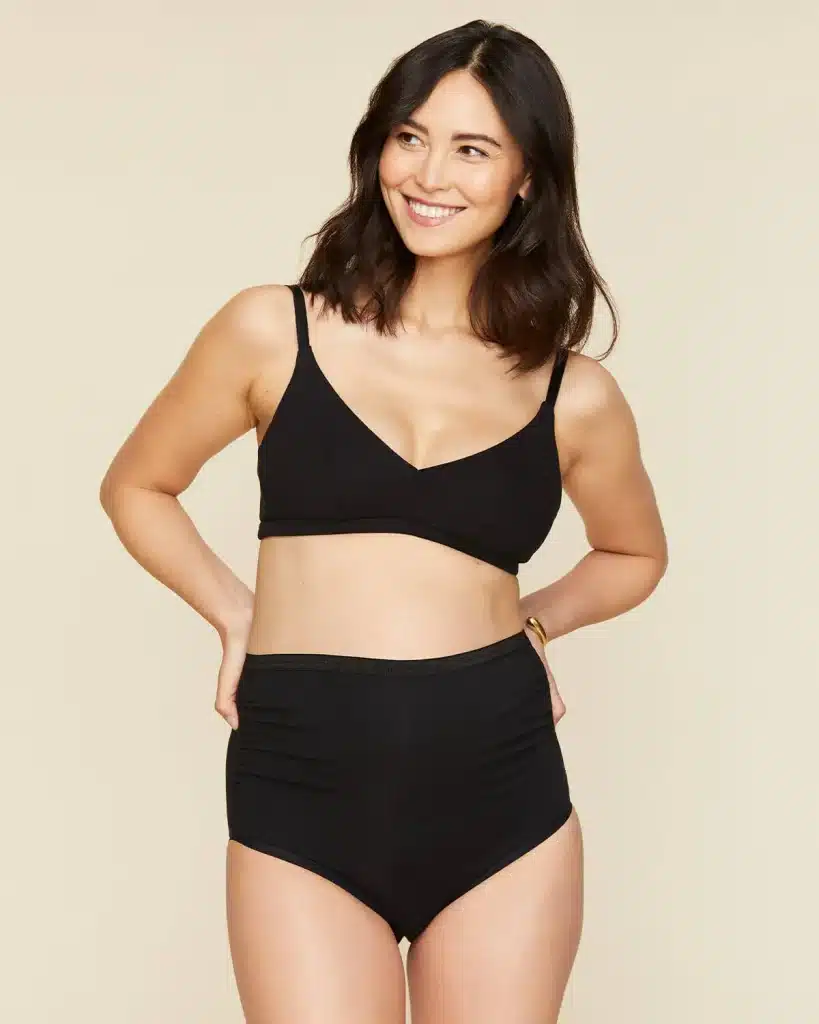 Organic Cotton Maternity Above Belly Brief