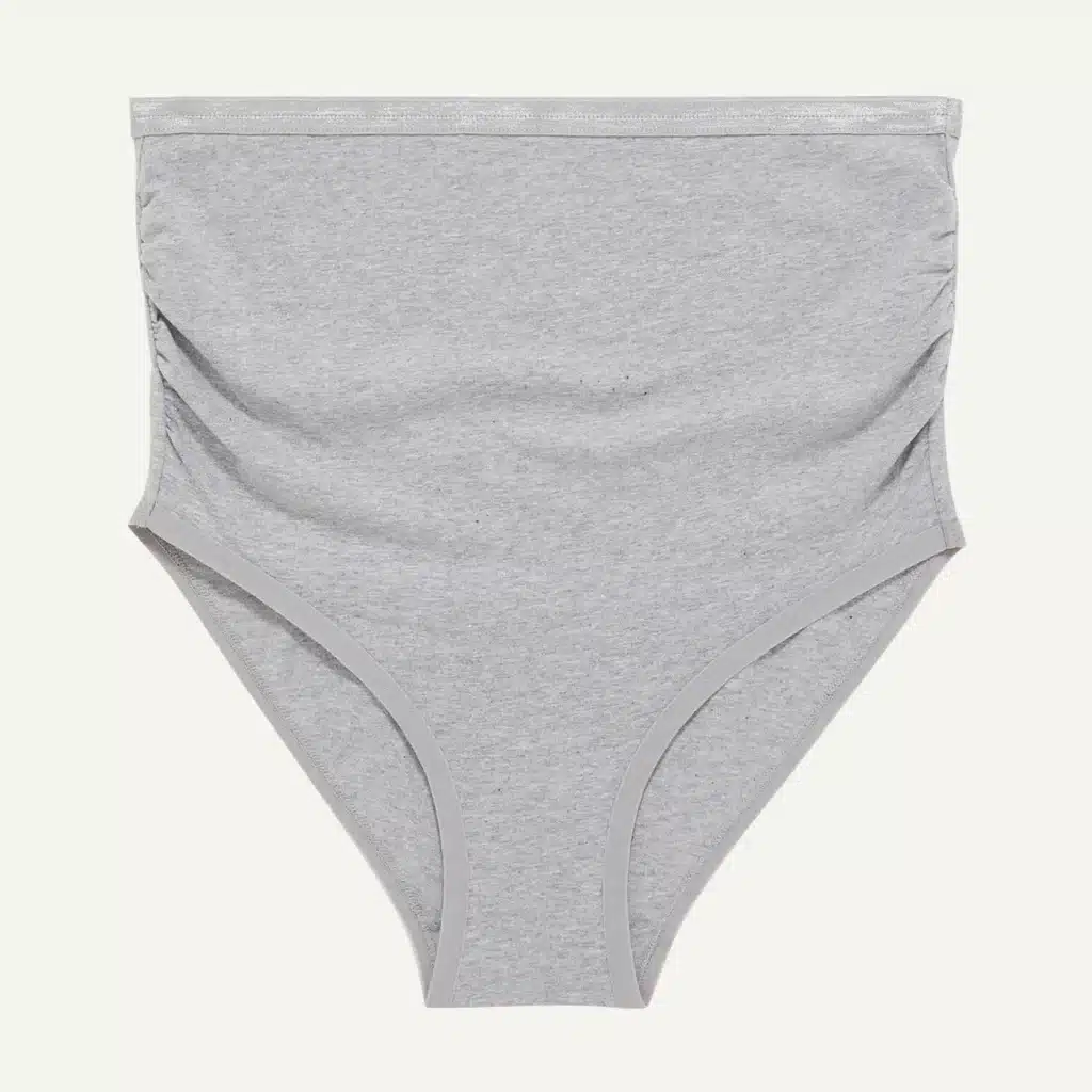 Organic Cotton Maternity High Belly Brief