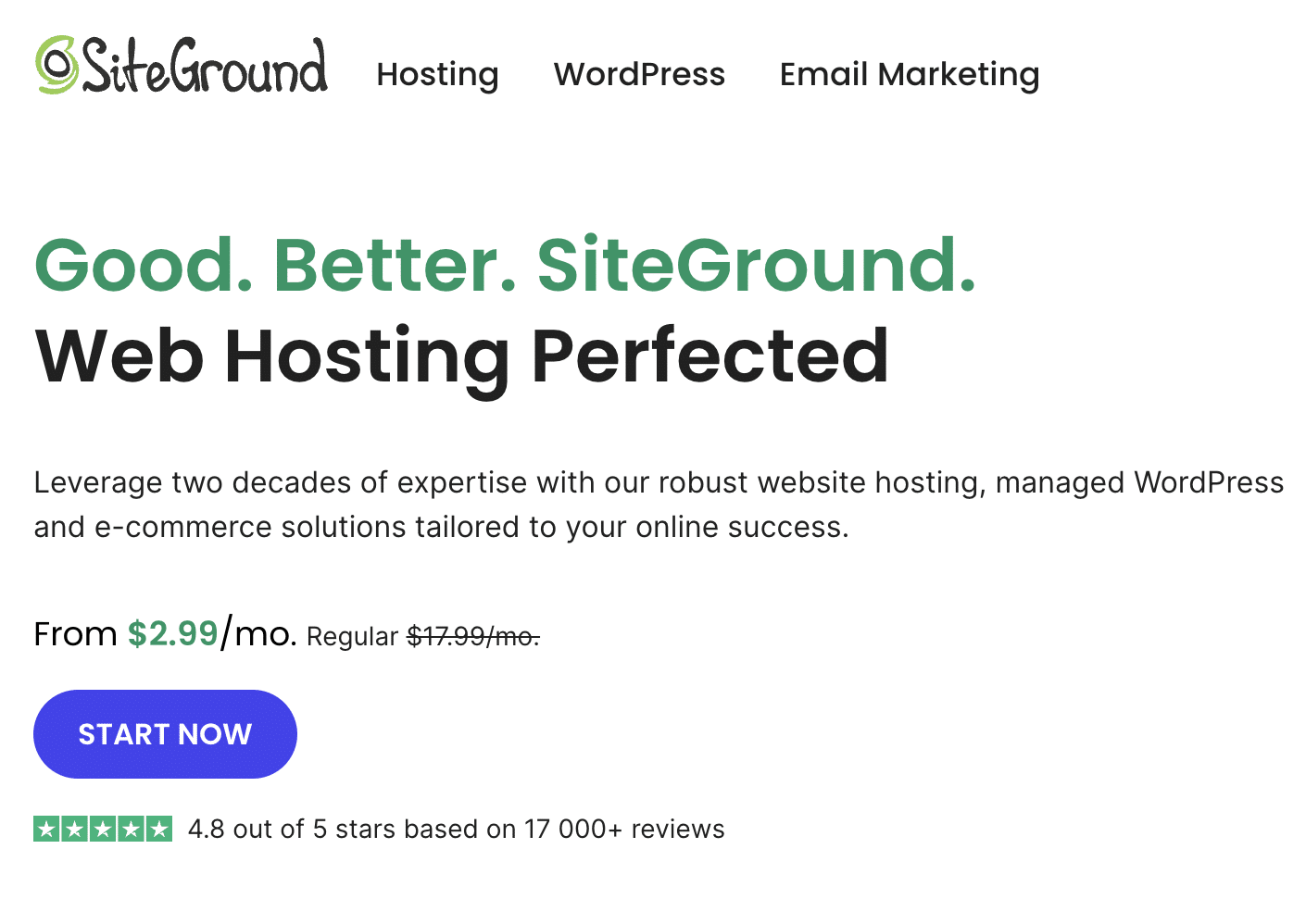 Siteground review and promo code