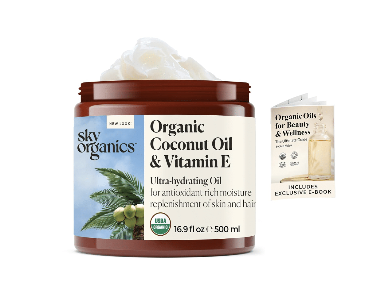 Sky Organics Organic Coconut Oil & Vitamin E