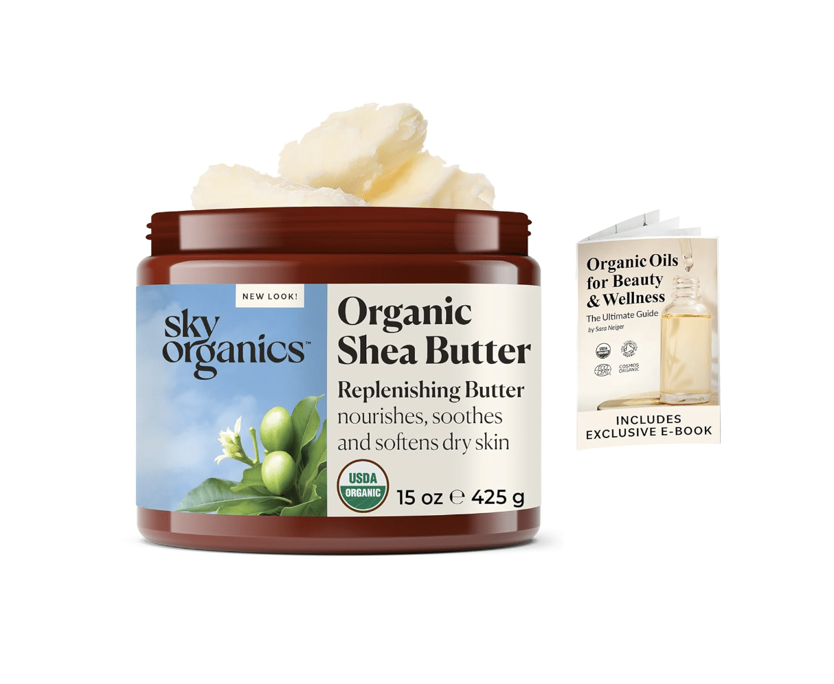 Sky Organics USDA Certified Organic Shea Butter