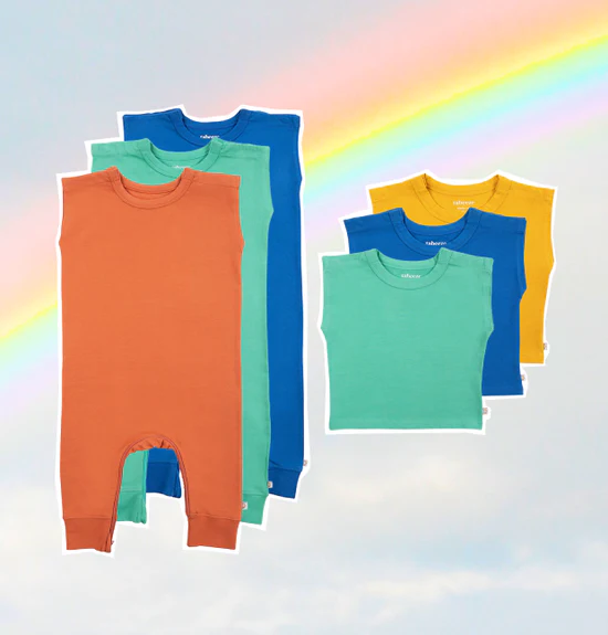 Tabeeeze GOTS Certified Organic Toddler Essentials Set