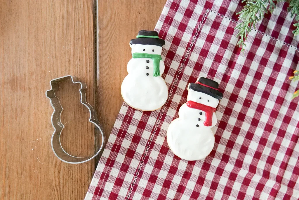 non toxic Snowman Cookie Cutters, organic Christmas cookie cutters