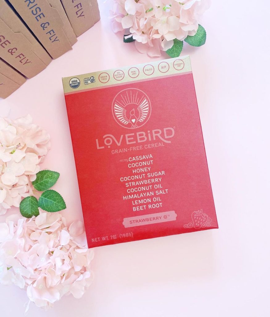 Lovebird USDA Certified Organic Cereals Strawberry