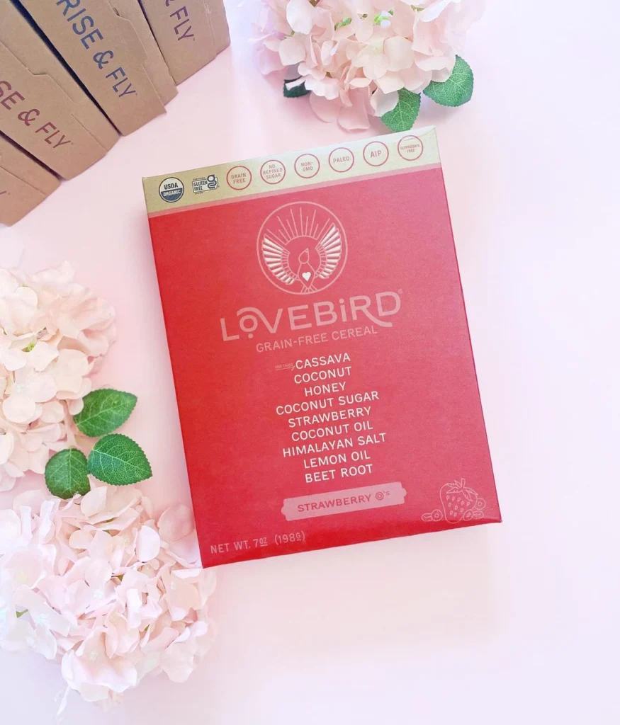 Lovebird USDA Certified Organic Cereals Strawberry