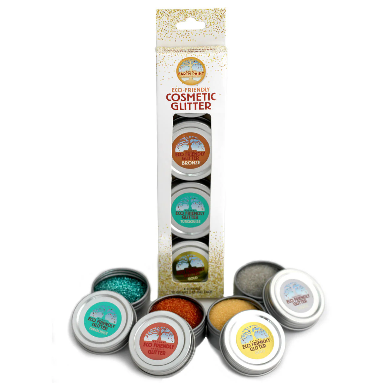 Natural Earth Paint BioGlitter, organic glitter for kids, plastic-free glitter