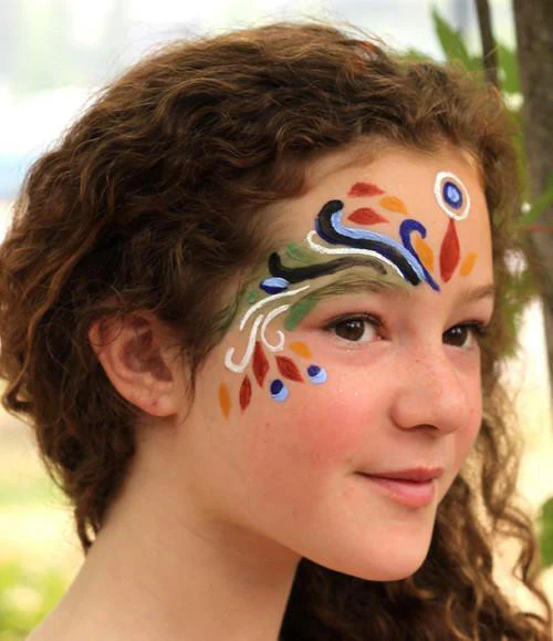 Organic Face paint for kids, Organic Halloween kids makeup
