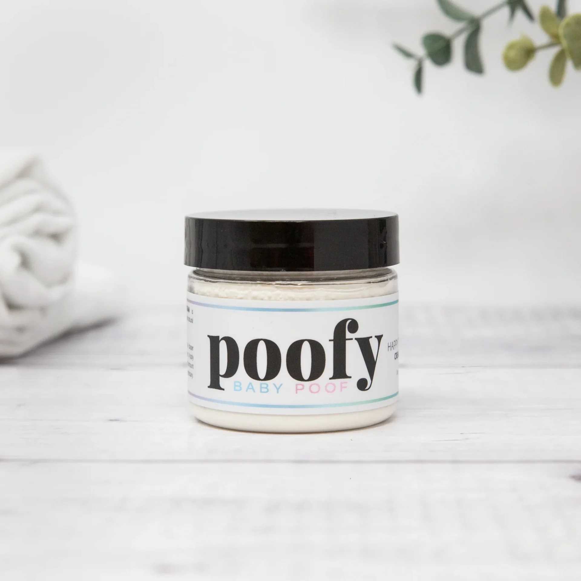 Poofy Organics Happy Tush Baby Diaper Cream review and promo code