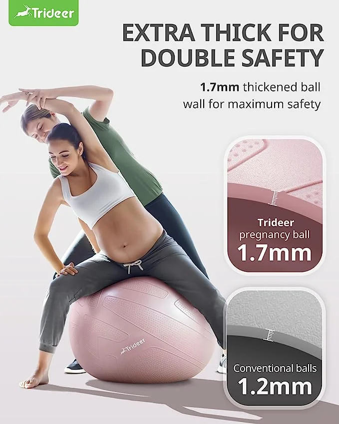 Trideer Non-toxic Pregnancy Exercise Ball