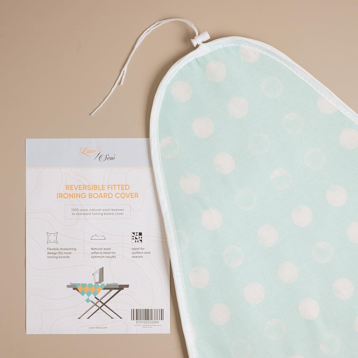 Love Sew Store all natural iron board cover