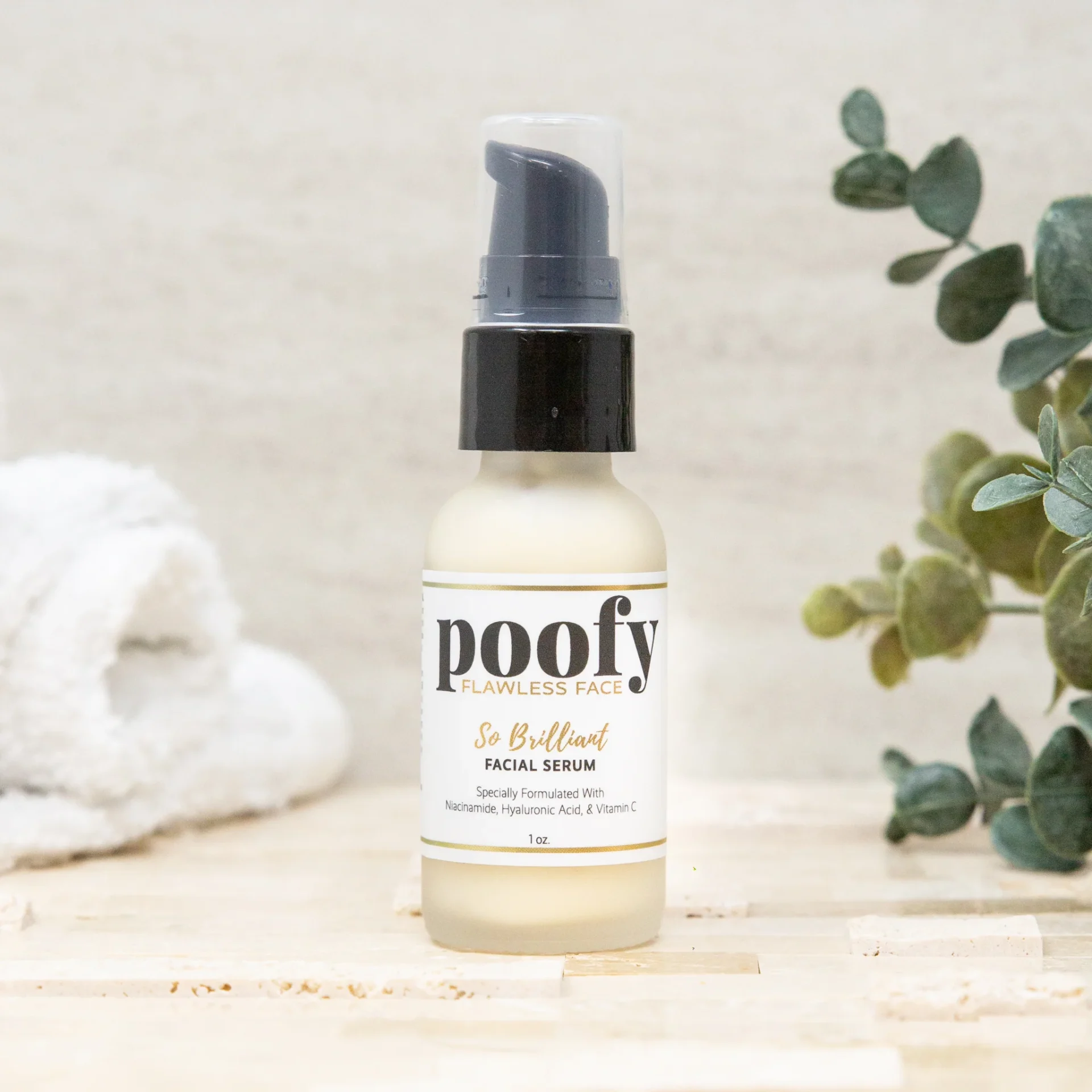 Poofy Organics Flawless Face SO BRILLIANT Facial Serum