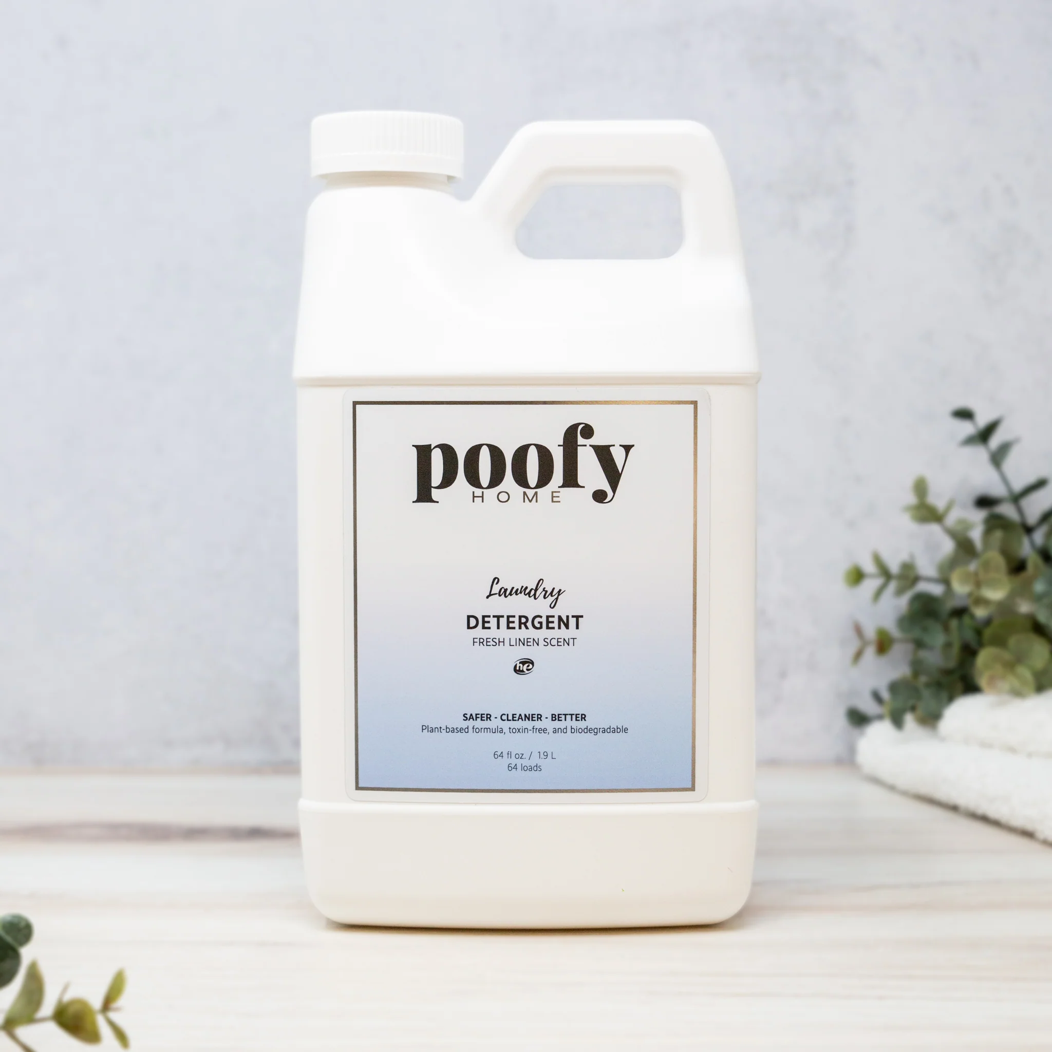 Poofy Organics Laundry Detergent - Fresh Linen