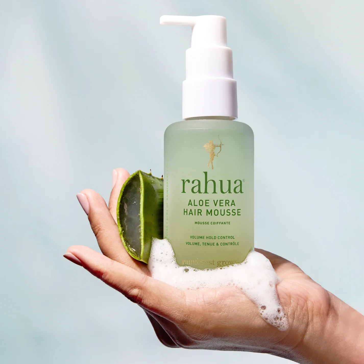 Rahua Organic Hair Foam, Aloe Vera Mousse review and promo code