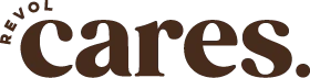 Revol Cares organic menstrual underwear logo