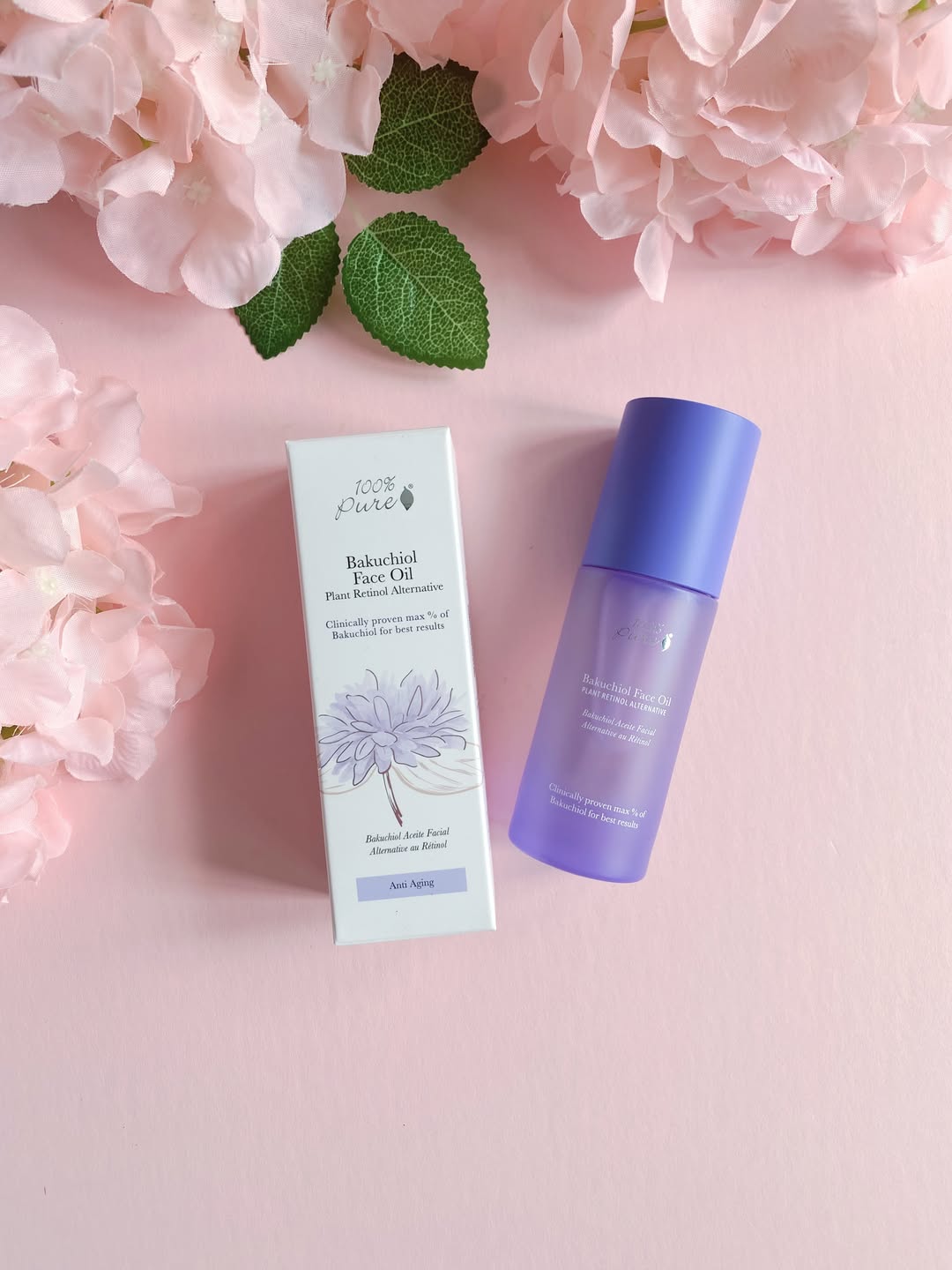 100% Pure bakuchiol facial oil