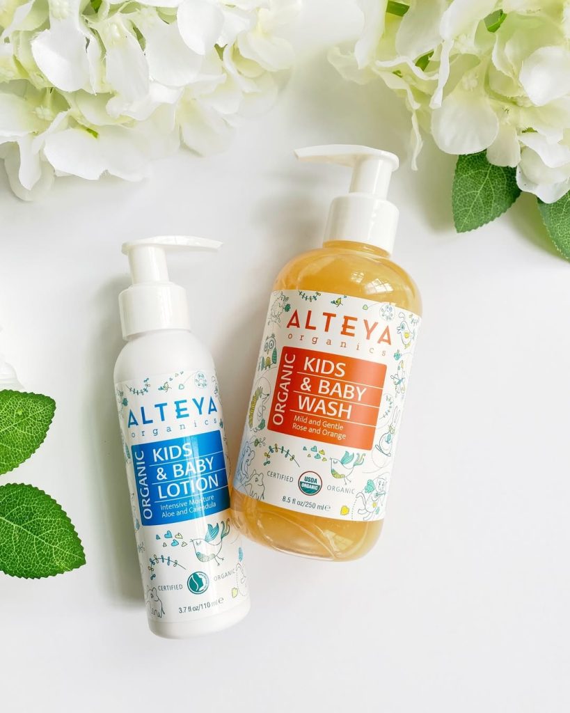 Alteya USDA Certified Organic Baby Set