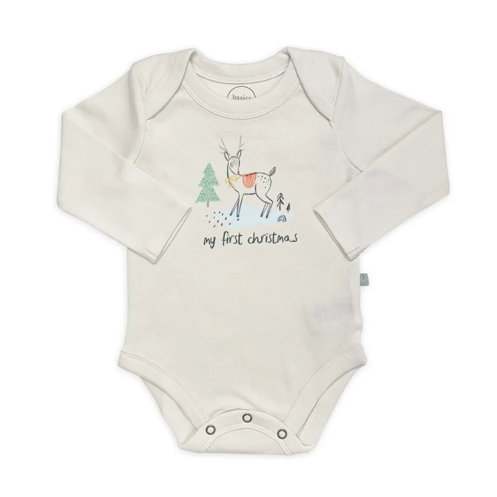 Finn + Emma Christmas Organic Bodysuit