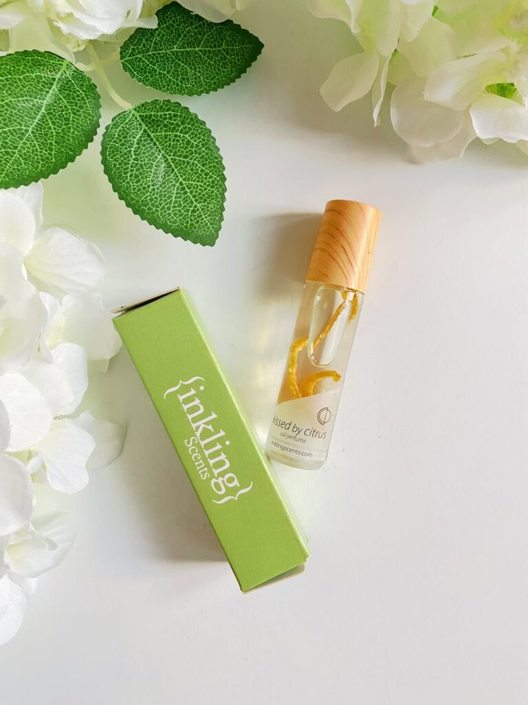 Inkling organic citrus perfume review