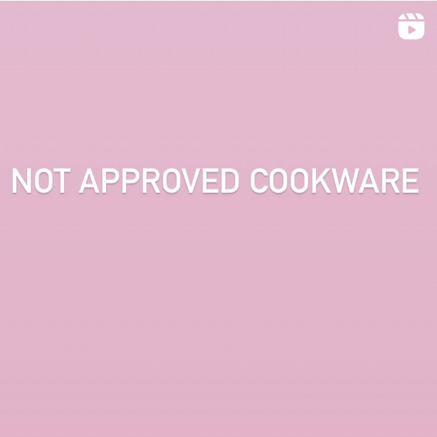 Not approved Cookware