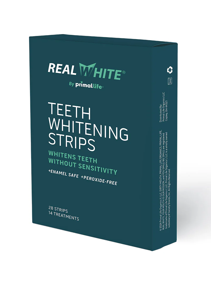 Primal Life Real White Teeth Whitening Strips