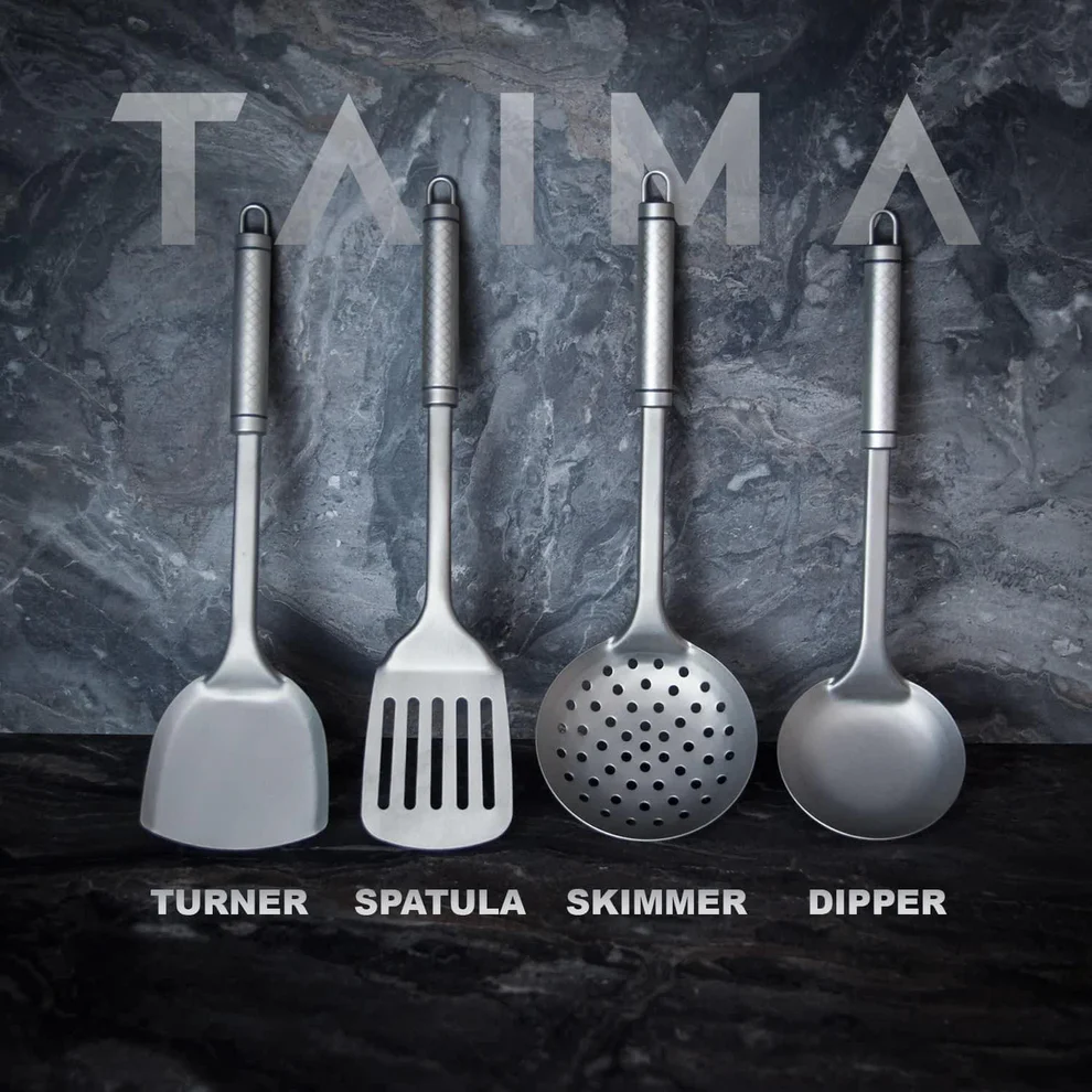 Taima 100% Pure Titanium Utensils