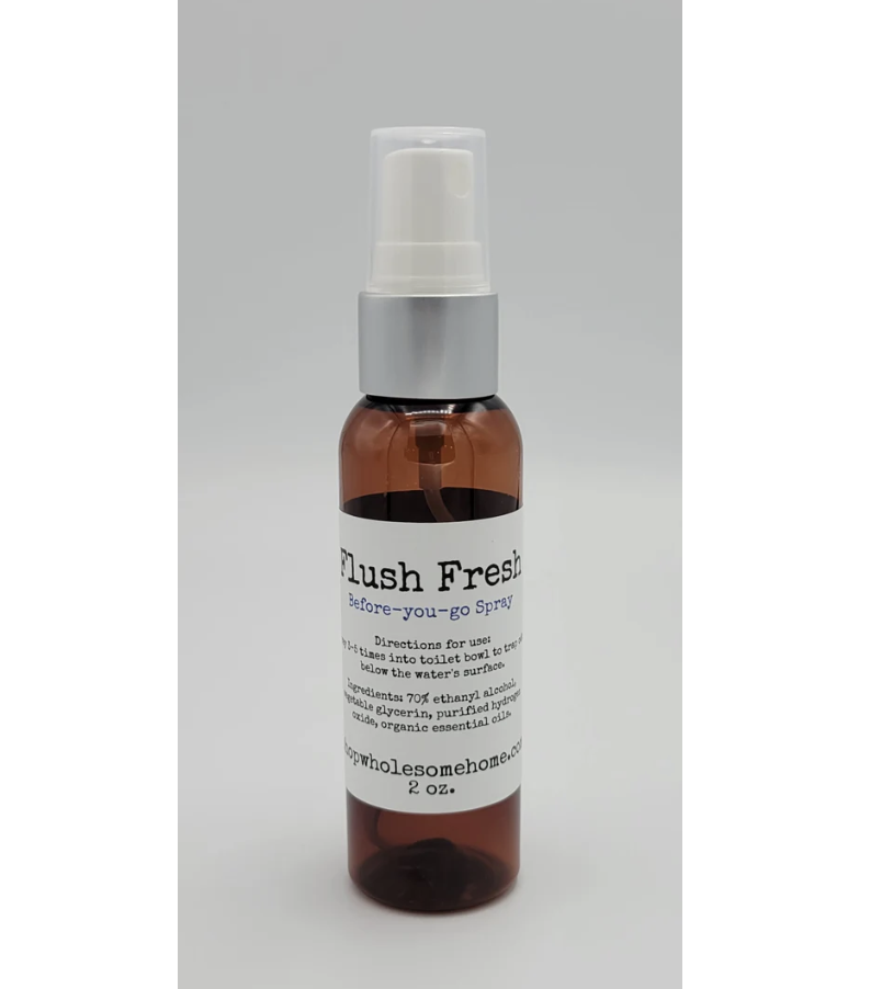 The Wholesome Home Flush Fresh, organic toilet spray