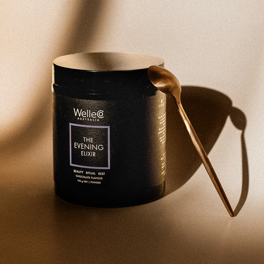 Welle Co The Evening Elixir, organic sleep supplement