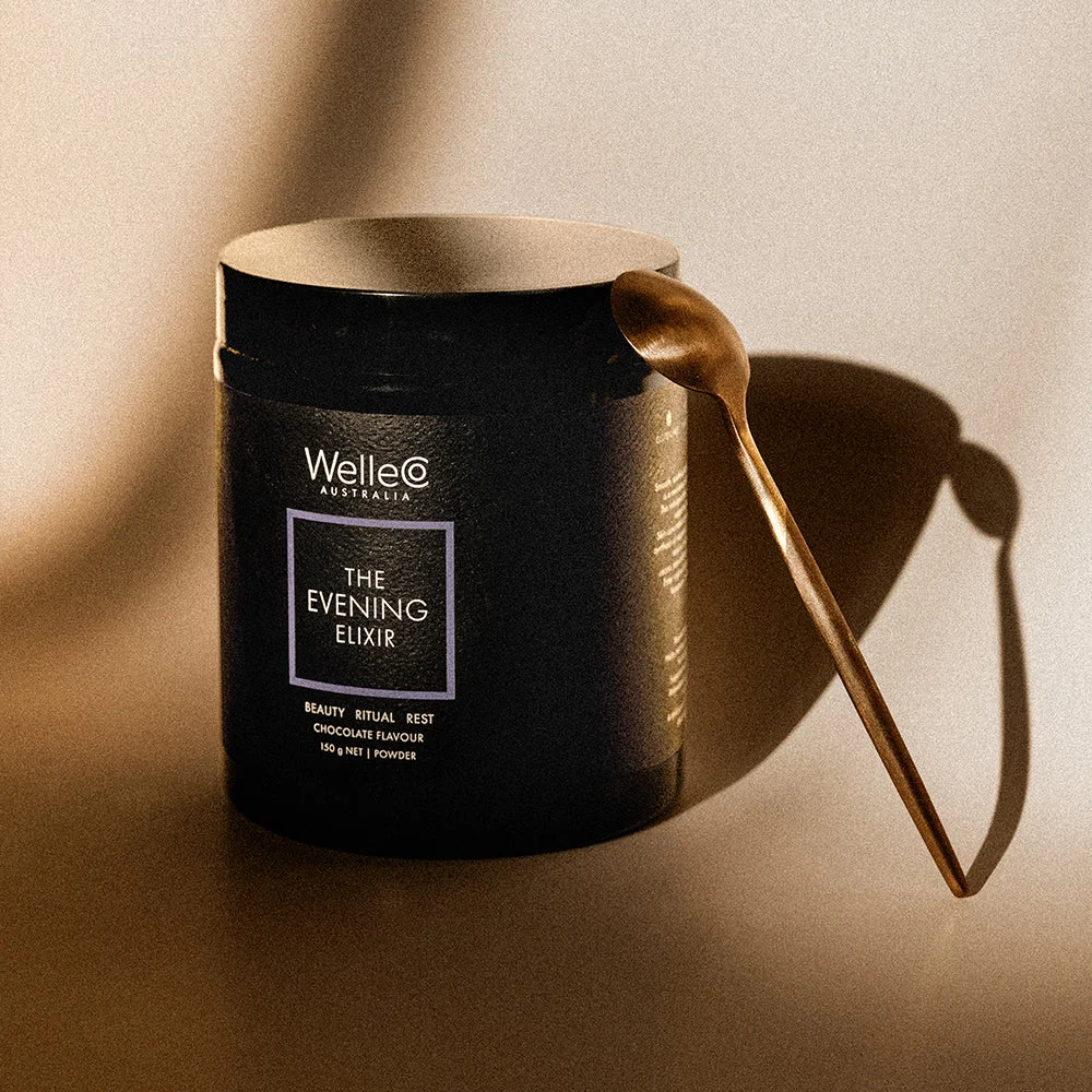 Welle Co The Evening Elixir, organic sleep supplement