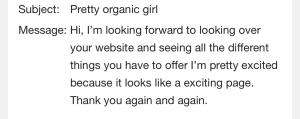 PrettyOrganicGirl review March 12 2024