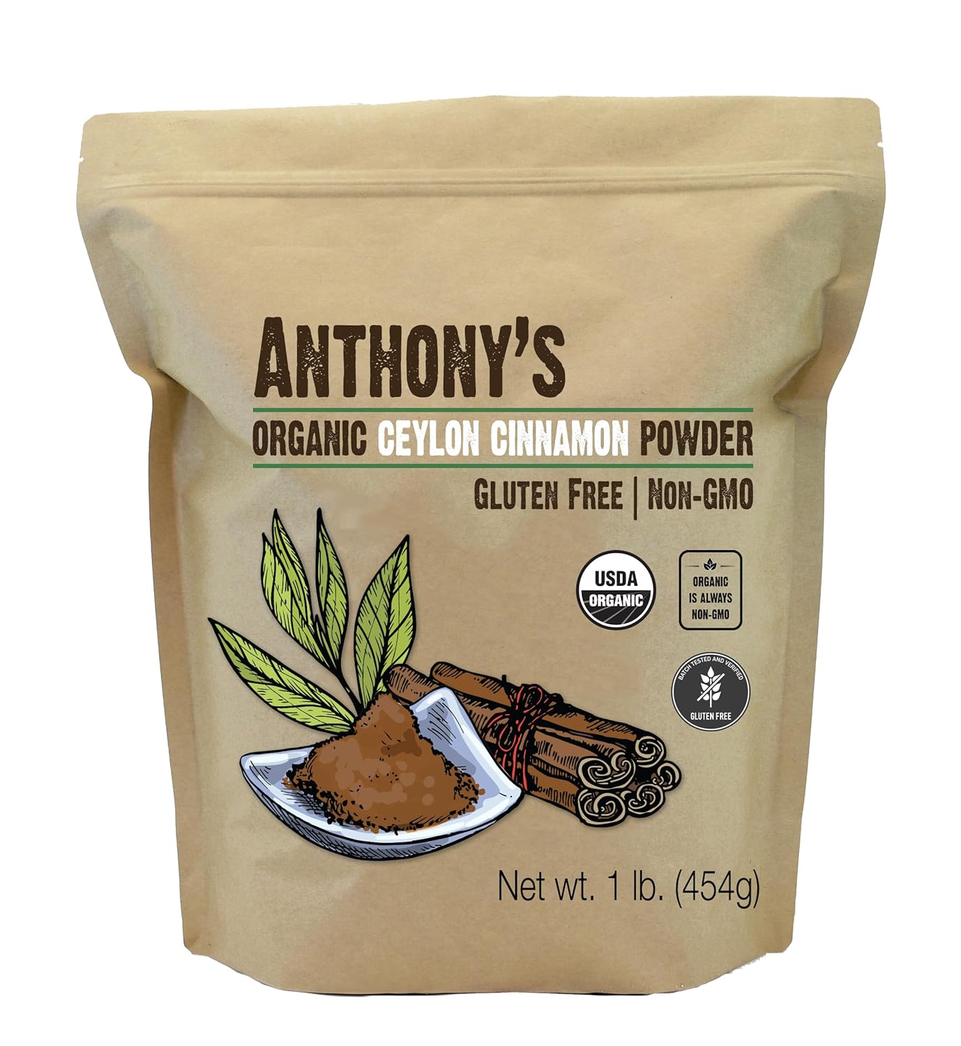 Anthony's Organic Ceylon Cinnamon Powder review