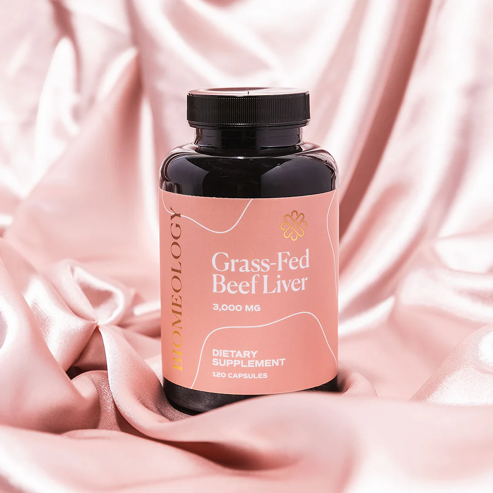 Biomeology Grass-Fed Beef Liver Capsules