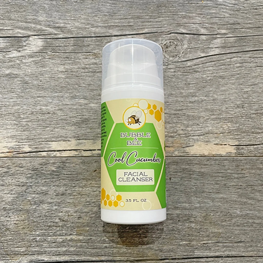 Bubble & Bee Cool Cucumber Organic Facial Cleanser