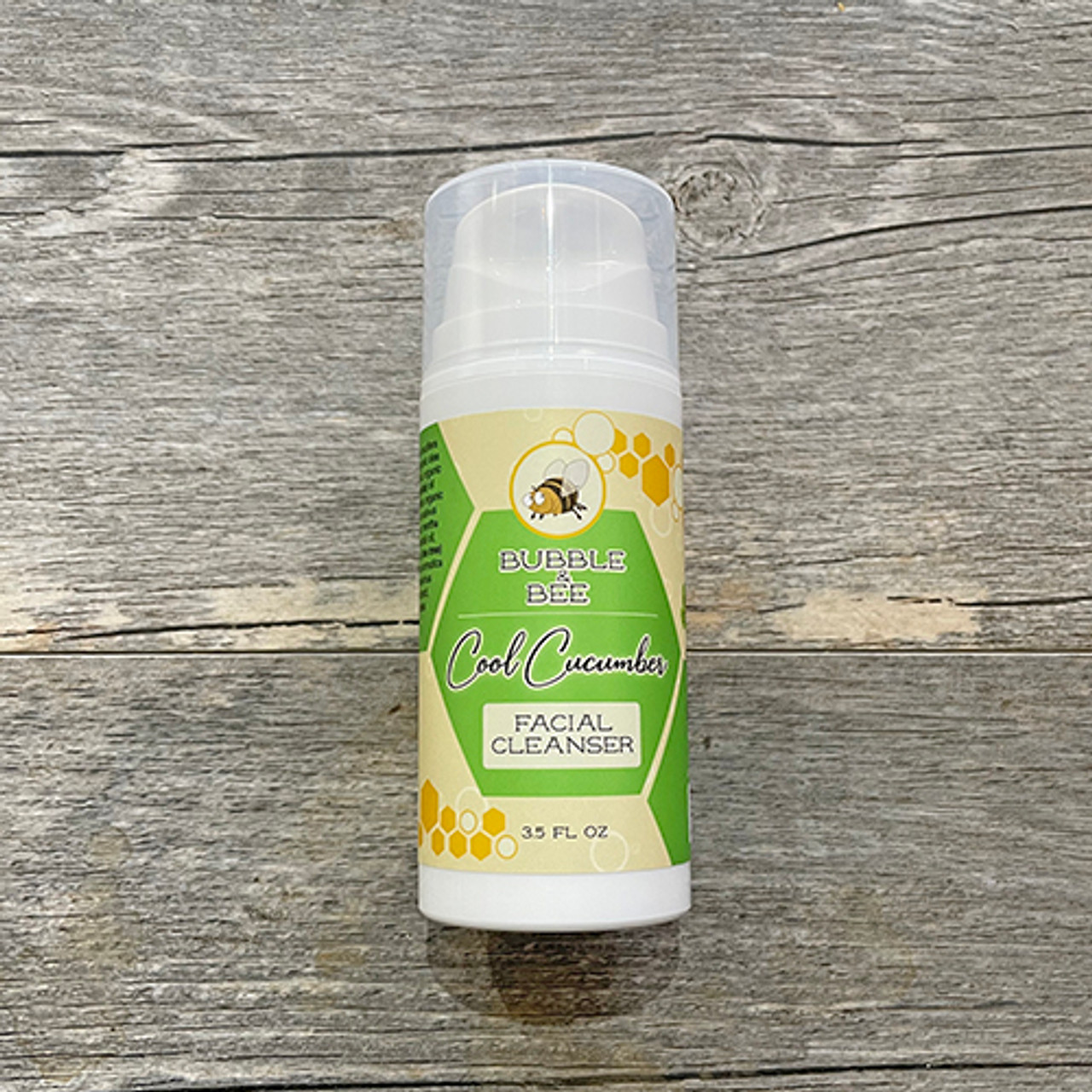 Bubble & Bee Cool Cucumber Organic Facial Cleanser