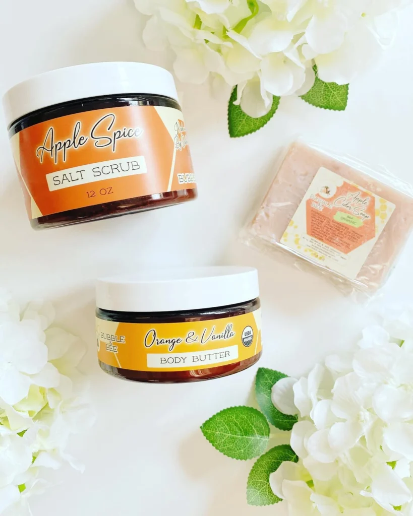 Bubble & Bee Organic Body Salt Scrub review and promo code