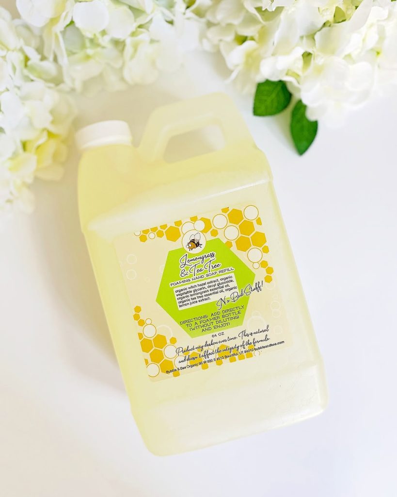 Bubble & Bee Organic Hand Soap Refill
