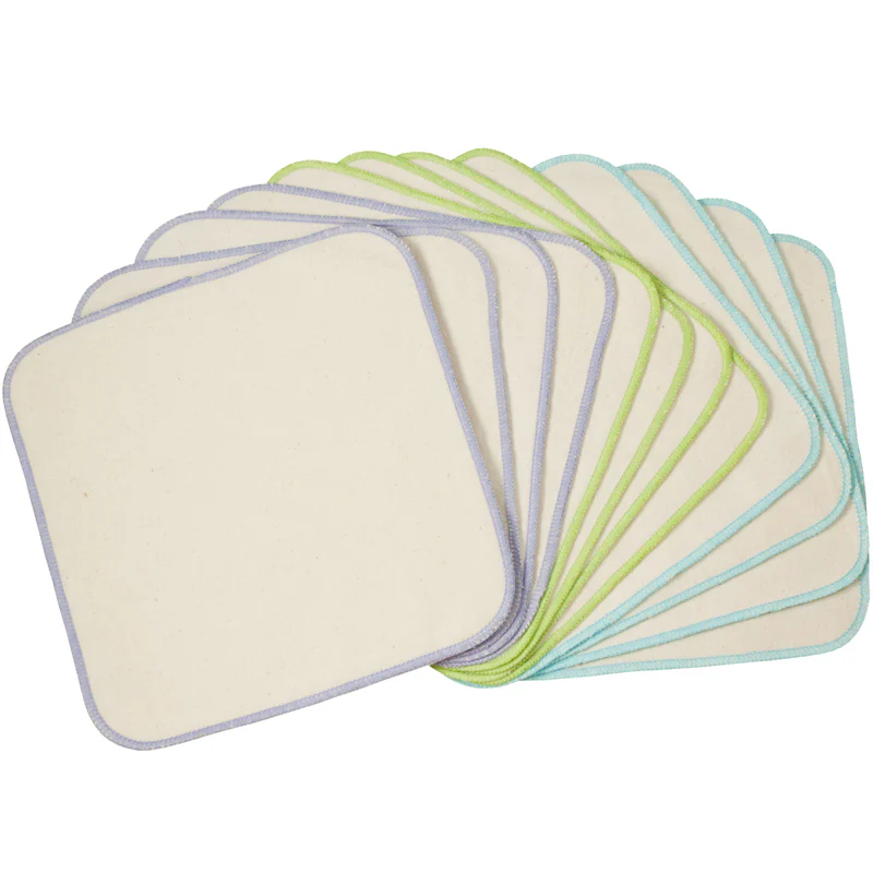 ClothDiaper OsoCozy Organic Flannel Baby Wipes