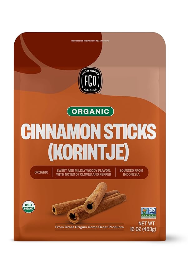 FGO Organic Cinnamon Sticks heavy metals