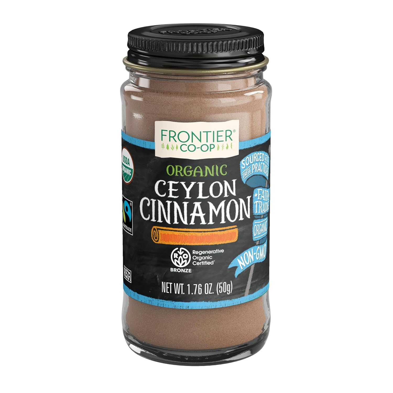 Frontier Natural Products Cinnamon heavy metals